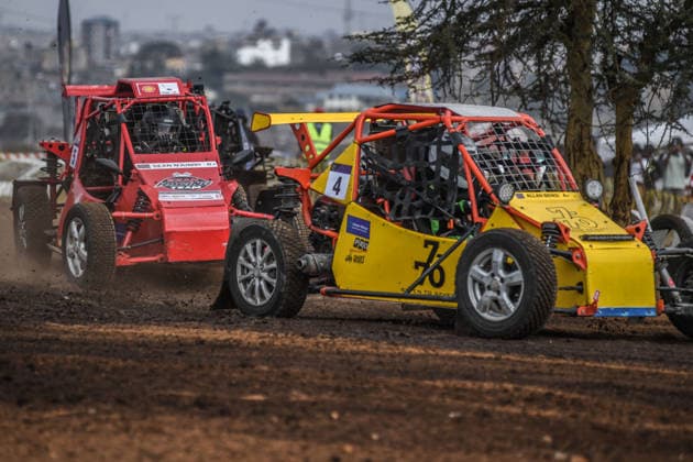 RX Fest rally championship in Kenya NAIROBI, KENYA - JULY 18: A driver competes during the RX Fest Rally Championship on a mixed-surface special track at Kasarani National Stadium in Nairobi, Kenya, on July 18, 2026. Gerald Anderson Anadolu Nairobi Kenya. Editorial use only. Please get in touch for any other usage.  Copyright: x2026xAnadoluxGeraldxAndersonx
