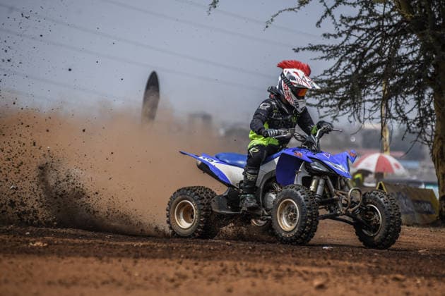 RX Fest rally championship in Kenya NAIROBI, KENYA - JULY 18: A quad bike rider competes during the RX Fest Rally Championship on a mixed-surface special track at Kasarani National Stadium in Nairobi, Kenya, on July 18, 2026. Gerald Anderson Anadolu Nairobi Kenya. Editorial use only. Please get in touch for any other usage.  Copyright: x2026xAnadoluxGeraldxAndersonx