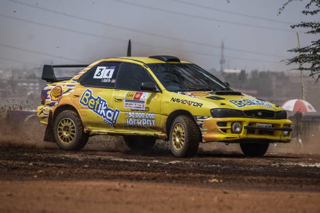 RX Fest rally championship in Kenya NAIROBI, KENYA - JULY 18: A driver competes during the RX Fest Rally Championship on a mixed-surface special track at Kasarani National Stadium in Nairobi, Kenya, on July 18, 2026. Gerald Anderson Anadolu Nairobi Kenya. Editorial use only. Please get in touch for any other usage.  Copyright: x2026xAnadoluxGeraldxAndersonx