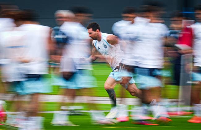 Argentina s training session ahead of 2026 World Cup Final MORRISTOWN, UNITED STATES - JULY 18: Argentina s Lionel Messi takes part in a training session ahead of the FIFA World Cup, WM, Weltmeisterschaft, Fussball 2026 final against Spain in Morristown, New Jersey, United States, on July 18, 2026.??????? Evrim Aydin Anadolu Morristown United States. Editorial use only. Please get in touch for any other usage.  Copyright: x2026xAnadoluxEvrimxAydinx