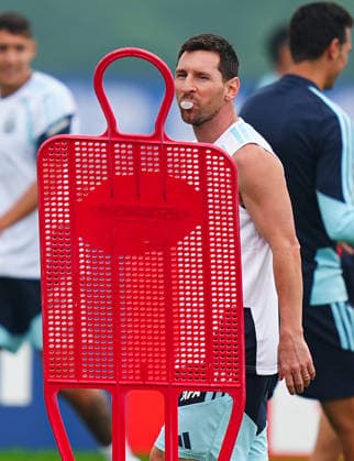 Argentina s training session ahead of 2026 World Cup Final MORRISTOWN, UNITED STATES - JULY 18: Argentina s Lionel Messi takes part in a training session ahead of the FIFA World Cup, WM, Weltmeisterschaft, Fussball 2026 final against Spain in Morristown, New Jersey, United States, on July 18, 2026. Evrim Aydin Anadolu Morristown United States. Editorial use only. Please get in touch for any other usage.  Copyright: x2026xAnadoluxEvrimxAydinx