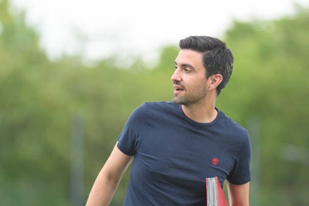 MUNICH, GERMANY - JULY 18: Sporting Director Francisco De Sa Fardilha before the pre-season friendly match between Bayern Munich II and First Vienna at FC Bayern Campus on July 18, 2026 in Munich, Germany (Photo by Sven Beyrich Sports Press Photo)  Copyright: xSvenxBeyrich SportsxPressxPhotox Sportspressphoto_SPR192741