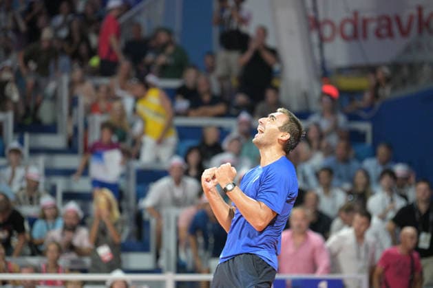 IPA86789931 - Daniel Merida (ESP) during the ATP, Tennis Herren - Plava Laguna Croatia Open in Umag - Merida vs. Dzumhur, International Tennis Match in Umag, Croatia, July 18, 2026  Copyright: xMarcoxTodaro IPAxSportx xx 86789931