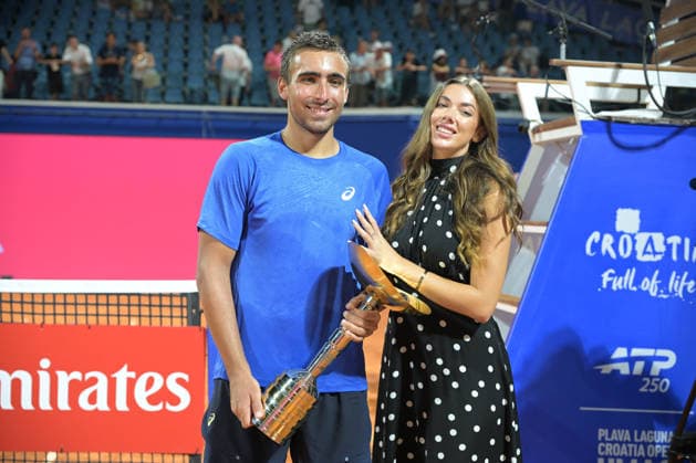 IPA86789950 - Daniel Merida (ESP) during the ATP, Tennis Herren - Plava Laguna Croatia Open in Umag - Merida vs. Dzumhur, International Tennis Match in Umag, Croatia, July 18, 2026  Copyright: xMarcoxTodaro IPAxSportx xx 86789950