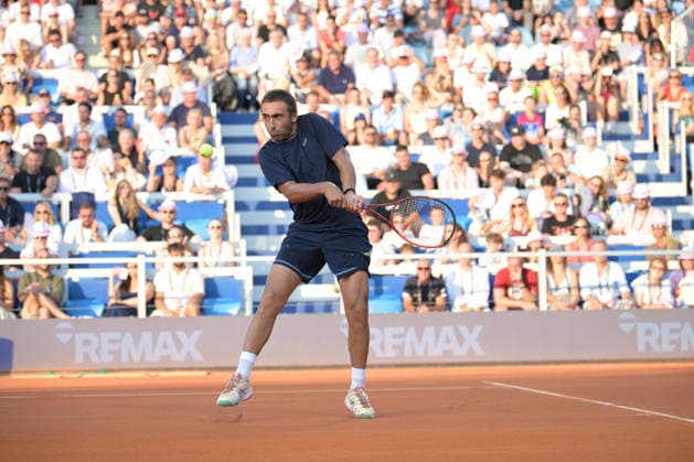 IPA86789972 - Daniel Merida (ESP) during the ATP, Tennis Herren - Plava Laguna Croatia Open in Umag - Merida vs. Dzumhur, International Tennis Match in Umag, Croatia, July 18, 2026  Copyright: xMarcoxTodaro IPAxSportx xx 86789972