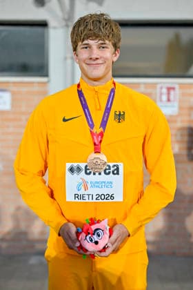 John-Christian SCHOCHARDT (Germany, SC Neubrandenburg, Diskuswurf) ITA, European Atheltics U18 Championships, Athletics, 18.07.2026, ITA, European Atheltics U18 Championships, Athletics, 18.07.2026, *** John Christian SCHOCHARDT, Germany, SC Neubrandenburg, discus throw, ITA, European Athletics U18 Championships, Athletics, July 18, 2026, ITA, European Athletics U18 Championships, Athletics, July 18, 2026, Copyright: xx