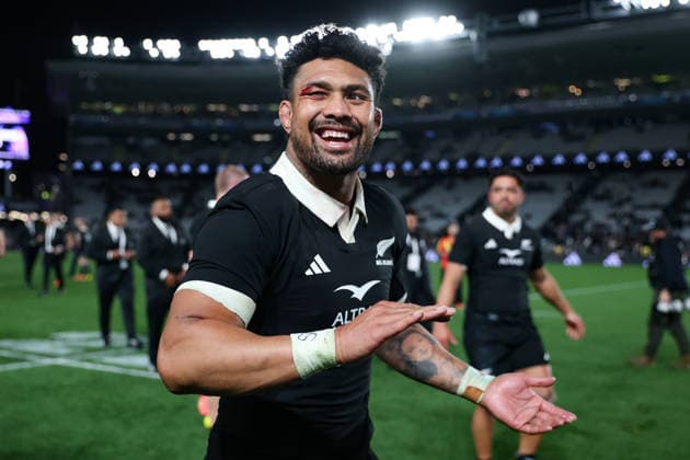 Ardie Savea of New Zealand during the Nations Championship match between the New Zealand All Blacks and Ireland, New Zealand All Blacks v Ireland, 2026 Nations Championship rugby union match at Eden Park Stadium, Auckland, New Zealand on Saturday 18 July 2026. Photo: Craig Butland Auckland New Zealand Copyright: xx