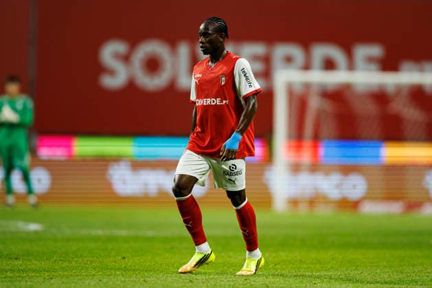 Mario Dorgeles seen during International Friendly, Länderspiel, Nationalmannschaft game between teams of SC Braga and Celta de Vigo (Luis Santos Ball Raw Images) Braga Estadio Municipal de Braga Portugal Copyright: xLuisxSantosx luissantos_braga_celta_2627_3-54