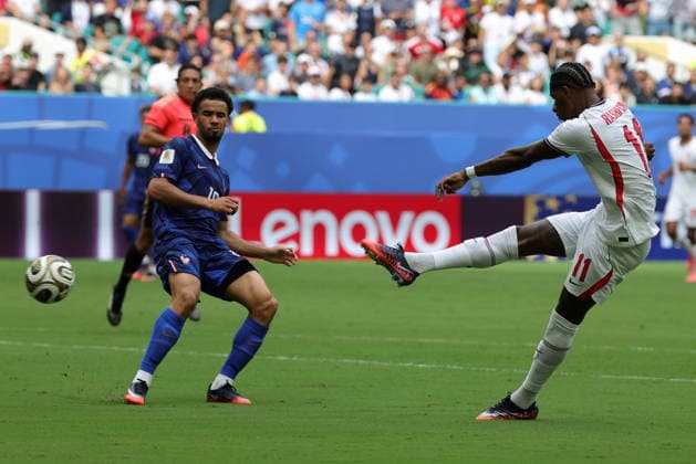 FIFA World Cup, WM, Weltmeisterschaft, Fussball 2026 3rd place playoff - France vs England Marcus Rashford of England in action during the FIFA World Cup 2026 3rd place playoff match France against England, in Miami, Florida, USA, 18 July 2026. MIAMI United States  Copyright: xCRISTOBALxHERRERA-ULASHKEVICHx