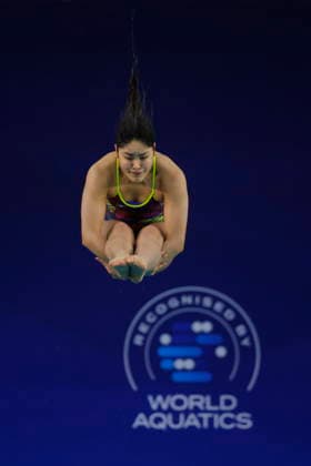 Mexico Diving Cup in Zapopan Mia Cueva from Mexico competes in the 3-meter springboard event at the Mexico Diving Cup in Zapopan, Mexico, 18 July 2026. ZAPOPAN Mexico  Copyright: xFRANCISCOxGUASCOx