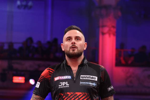 World Matchplay Darts 2026 Joe Cullen during the 2026 World Matchplay darts at Winter Gardens, Blackpool, UK on 18 July 2026. Blackpool Winter Gardens UK Editorial use only , Copyright: xChrisxSargeantx PSI-24525-0114