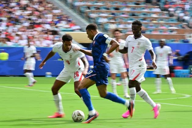 Miami Stadium, Miami (FL), 07 18 2026 - SPORTS WORLD CUP: FRANCE vs. ENGLAND - Kylian Mbappe of France - Match between FRANCE and ENGLAND, valid for the 3rd and 4th place match of the 2026 FIFA World Cup, WM, Weltmeisterschaft, Fussball held at Miami Stadium, in Miami, on the afternoon of this Saturday, July 18 (Photo: Eduardo Carmim Photo Premium SPP) 30930 (Eduardo Carmim SPP)  Copyright: xEduardoxCarmimx xSPPx spp-en-EdCa-eduardo_carmim_photo_premium_494439