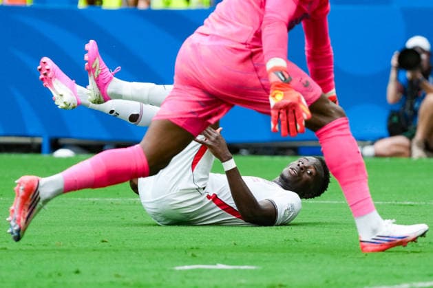 Bukayo Saka of England reacts during a FIFA Men’s World Cup 2026 Bronze Final football match between France and England at Miami Stadium, in Miami Gardens on July 18th 2026 (Photo by Alexandra Fechete SPP)  Copyright: xAlexandraxFechete SPPx Sportspressphoto_SPR193008
