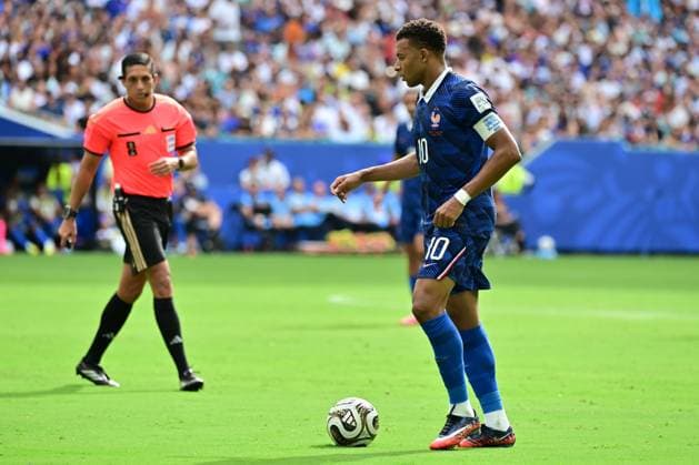 Miami Stadium, Miami (FL), 07 18 2026 - SPORTS WORLD CUP: FRANCE vs. ENGLAND - Kylian Mbappe of France - Match between FRANCE and ENGLAND, valid for the 3rd and 4th place match of the 2026 FIFA World Cup, WM, Weltmeisterschaft, Fussball held at Miami Stadium, in Miami, on the afternoon of this Saturday, July 18 (Photo: Eduardo Carmim Photo Premium SPP) 30930 (Eduardo Carmim SPP)  Copyright: xEduardoxCarmimx xSPPx spp-en-EdCa-eduardo_carmim_photo_premium_494509