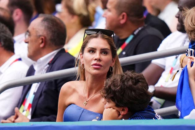 July 18, 2026, Miami Gardens, Florida, United States: Victoria Triay, wife of Lucas Hernandez attends during the FIFA World Cup, WM, Weltmeisterschaft, Fussball 2026 Bronze Medal Match match between France and England at Miami Stadium on July 18, 2026 in Miami Gardens, United States. Miami Gardens United States - ZUMAa181 20260718_zaa_a181_082 Copyright: xJosexBretonx