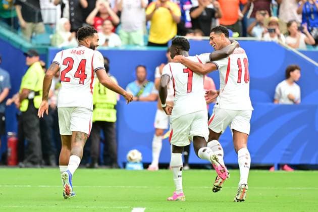 Miami Stadium, Miami (FL), 07 18 2026 - SPORTS WORLD CUP: FRANCE vs. ENGLAND - Saka from England - Match between FRANCE and ENGLAND, valid for the 3rd and 4th place match of the 2026 FIFA World Cup, WM, Weltmeisterschaft, Fussball held at Miami Stadium, in Miami, on the afternoon of this Saturday, July 18 (Photo: Eduardo Carmim Photo Premium SPP) 30930 (Eduardo Carmim SPP)  Copyright: xEduardoxCarmimx xSPPx spp-en-EdCa-eduardo_carmim_photo_premium_494572