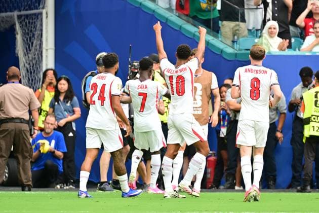 Miami Stadium, Miami (FL), 07 18 2026 - SPORTS WORLD CUP: FRANCE vs. ENGLAND - Saka from England - Match between FRANCE and ENGLAND, valid for the 3rd and 4th place match of the 2026 FIFA World Cup, WM, Weltmeisterschaft, Fussball held at Miami Stadium, in Miami, on the afternoon of this Saturday, July 18 (Photo: Eduardo Carmim Photo Premium SPP) 30930 (Eduardo Carmim SPP)  Copyright: xEduardoxCarmimx xSPPx spp-en-EdCa-eduardo_carmim_photo_premium_494584