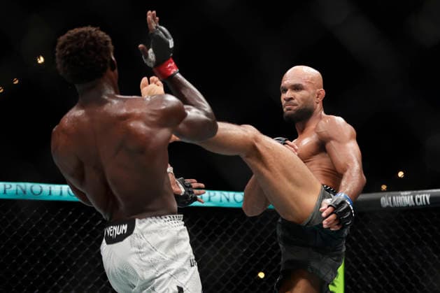 July 18, 2026, Oklahoma City, Oklahoma, United States: JARED CANNONIER and CHRISTIAN LEROY DUNCAN fight in their 3-round Middleweight bout at UFC Fight Night OKC at the Paycom Center in Oklahoma City, OK. UFC Fight Night Oklahoma City  - ZUMAs346 20260718_zsp_s346_013 Copyright: xAlejandroxSalazarx