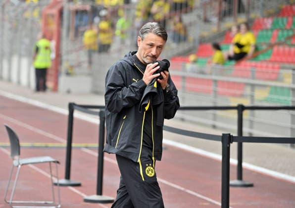 Trainer Niko Kovac (Borussia Dortmund) 18.07.2026, Fussball 1. Bundesliga, Saison 2026 2027, Testspiel, Rot-Weiß Oberhausen - Borussia Dortmund 1:3 Oberhausen Niederrheinstadion Nordrhein Westfalen Deutschland *** Coach Niko Kovac, Borussia Dortmund, July 18, 2026; Soccer, Bundesliga 1, 2026–2027 season; Friendly Match; Rot-Weiß Oberhausen vs. Borussia Dortmund, 1–3; Oberhausen, Niederrheinstadion, North Rhine-Westphalia, Germany Team2
