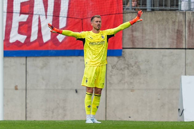 18.07.2026, xydrx, Fußball, Testspiel, Wuppertaler SV - Borussia Mönchengladbach, Saison 2026 2027, Stadion am Zoo: Daniel Batz (Borussia Moenchengladbach, 33) DFB regulations prohibit any use of photographs as image sequences and or quasi-video. *** July 18, 2026, xydrx, soccer, exhibition match, Wuppertaler SV vs. Borussia Mönchengladbach, 2026–2027 season, Stadion am Zoo, Daniel Batz, Borussia Mönchengladbach, 33. DFB regulations prohibit any use of photographs as image sequences and or quasi-video. Copyright: HMBxMedia YannisxDreimann