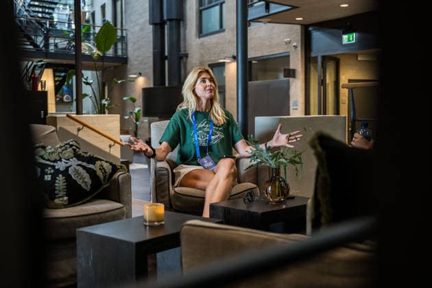 260719 Founder and CEO of Wesport Nina Wennerström during day 7 of the Nordea Open on July 19, 2026 in Bastad. Photo: Niclas Jönsson BILDBYRAN COP 273 NO0430 tennis ATP, Tennis Herren 250 nordea open bbeng final *** July 19, 2026: Nina Wennerström, Founder and CEO of Wesport, on Day 7 of the Nordea Open on July 19, 2026, in Bastad. Photo by Niclas Jönsson, BILDBYRAN COP 273 NO0430 tennis atp 250 nordea open bbeng final  Copyright: NICLASxJÖNSSON BB260719NO014