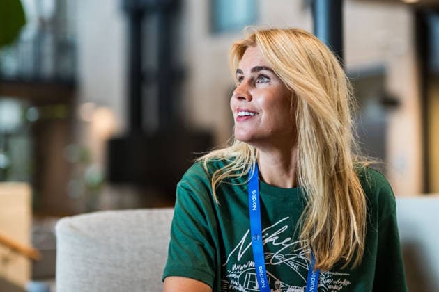 260719 Founder and CEO of Wesport Nina Wennerström during day 7 of the Nordea Open on July 19, 2026 in Bastad. Photo: Niclas Jönsson BILDBYRAN COP 273 NO0430 tennis ATP, Tennis Herren 250 nordea open bbeng final *** July 19, 2026: Nina Wennerström, Founder and CEO of Wesport, on Day 7 of the Nordea Open on July 19, 2026, in Bastad. Photo by Niclas Jönsson, BILDBYRAN COP 273 NO0430 tennis atp 250 nordea open bbeng final  Copyright: NICLASxJÖNSSON BB260719NO015