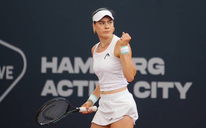 MSC Ladies Hamburg Open 2026, Qualifikation: Anna Petkovic (Deutschland). *** MSC Ladies Hamburg Open 2026, Qualifying Round: Anna Petkovic, Germany