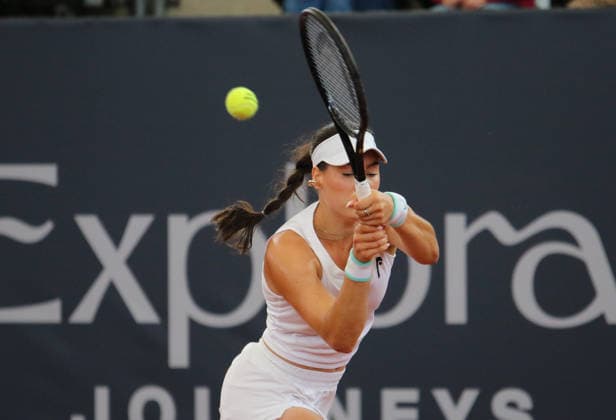 MSC Ladies Hamburg Open 2026, Qualifikation: Anna Petkovic (Deutschland). *** MSC Ladies Hamburg Open 2026, Qualifying Round: Anna Petkovic, Germany