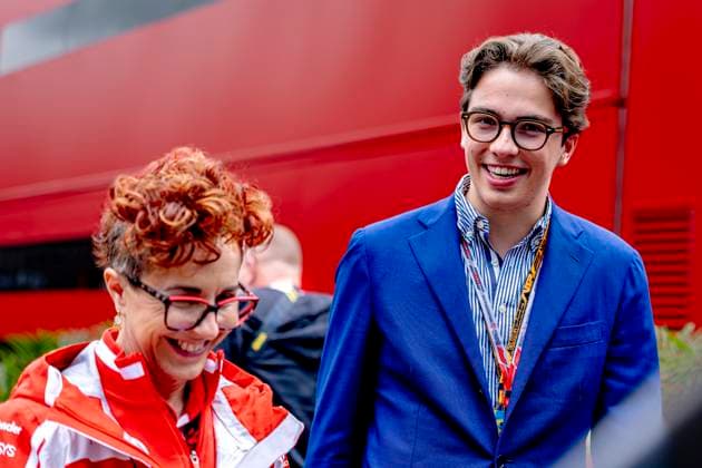 SPA - Prince Aymeric Saxe-Coburg during the Formula 1 Belgium at Spa Francorchamps on July 19, 2026 in Spa, Belgium. (Photo by DeFodi Images) - *** Prince Aymeric Saxe Coburg at the Formula 1 Belgian Grand Prix at Spa-Francorchamps on July 19, 2026, in Spa, Belgium. Photo by DeFodi Images