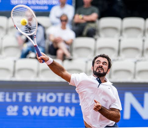 260719 Fabien Reboul of France during day 7 of the Nordea Open on July 19, 2026 in Bastad. Photo: Niclas Jönsson BILDBYRAN COP 273 NO0430 tennis ATP, Tennis Herren 250 nordea open bbeng final frankrike france *** 260719 Fabien Reboul of France during Day 7 of the Nordea Open on July 19, 2026, in Bastad. Photo by Niclas Jönsson, BILDBYRAN COP 273 NO0430 tennis atp 250 nordea open bbeng final france  Copyright: NICLASxJÖNSSON BB260719NO022