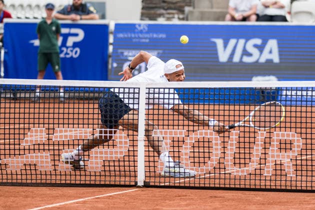260719 Sadio Doumbia of France during day 7 of the Nordea Open on July 19, 2026 in Bastad. Photo: Niclas Jönsson BILDBYRAN COP 273 NO0430 tennis ATP, Tennis Herren 250 nordea open bbeng final frankrike france *** July 19, 2026: Sadio Doumbia of France during Day 7 of the Nordea Open on July 19, 2026 in Bastad. Photo by Niclas Jönsson, BILDBYRAN COP 273 NO0430 tennis ATP 250 Nordea Open men s singles final France  Copyright: NICLASxJÖNSSON BB260719NO023