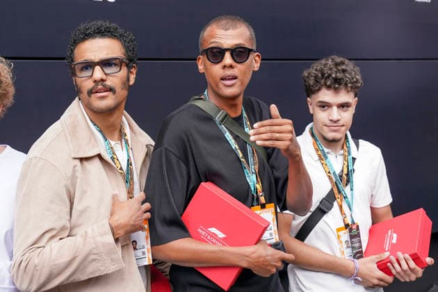 Sport Themen der Woche KW29 Sport Bilder des Tages FORMULA ONE BELGIAN GRAND PRIX 2026 Stromae in the paddock during the Formula 1 Moet & Chandon Belgian Grand Prix 2026, 10th round of the 2026 Formula 1 World Championship, WM, Weltmeisterschaft from 17th - 19th July 2026 at Circuit de Spa-Francorchamps, Stavelot, Belgium. Credit: Robbie Hoad Every Second Media Editorial use only. All images are copyright Every Second Media Limited. No images may be reproduced without prior permission. Copyright: xIMAGO EveryxSecondxMediax ESM-2070-0377 RobbiexHoadx xEveryxSecondxMediax
