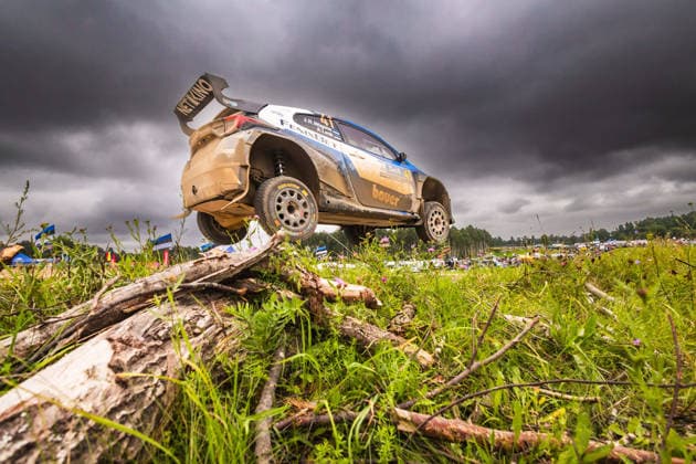 AUTO - WRC, Motorsport Rallye, WM - RALLY ESTONIA 2026 41 Joosep Ralf NGENE, Aleks LESK, TOYOTA GR Yaris, action during the 2026 Rally Estonia, 8th round of the 2026 WRC WORLD RALLY CAR CHAMPIONSHIP, from July 16 to 29, 2026 at Tartu, Estonia - TartuEstonia  Copyright: xNikosxKatikisx