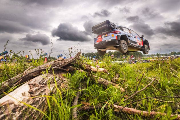 AUTO - WRC, Motorsport Rallye, WM - RALLY ESTONIA 2026 16 Adrien FOURMAUX, Alexandre CORIA, HYUNDAI i20 N Rally1, action during the 2026 Rally Estonia, 8th round of the 2026 WRC WORLD RALLY CAR CHAMPIONSHIP, from July 16 to 29, 2026 at Tartu, Estonia - TartuEstonia  Copyright: xNikosxKatikisx