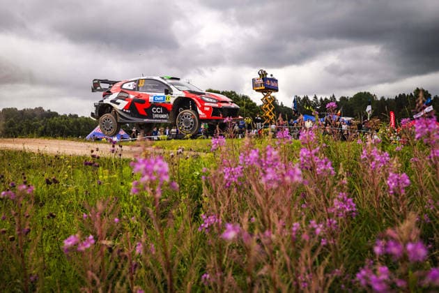 AUTO - WRC, Motorsport Rallye, WM - RALLY ESTONIA 2026 33 Elfyn EVANS, Scott MARTIN, TOYOTA GR Yaris Rally1, action during the 2026 Rally Estonia, 8th round of the 2026 WRC WORLD RALLY CAR CHAMPIONSHIP, from July 16 to 29, 2026 at Tartu, Estonia - TartuEstonia  Copyright: xNikosxKatikisx