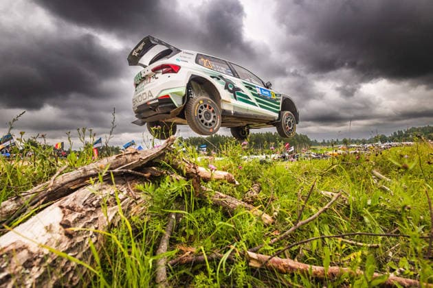 AUTO - WRC, Motorsport Rallye, WM - RALLY ESTONIA 2026 23 Robert VIRVES, Jakko VIILO, SKODA Fabia RS, action during the 2026 Rally Estonia, 8th round of the 2026 WRC WORLD RALLY CAR CHAMPIONSHIP, from July 16 to 29, 2026 at Tartu, Estonia - TartuEstonia  Copyright: xNikosxKatikisx