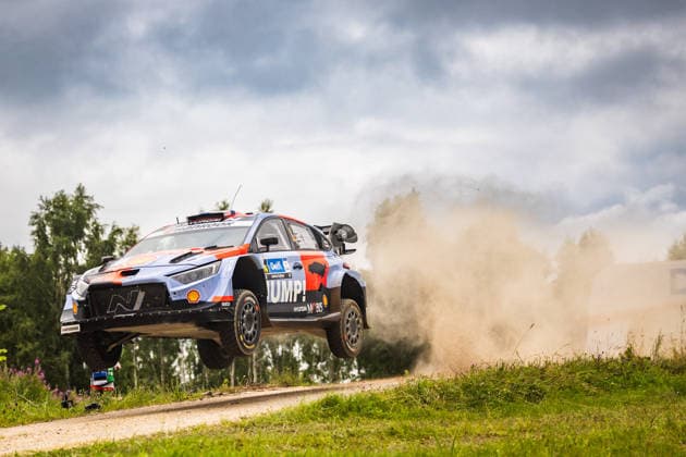 AUTO - WRC, Motorsport Rallye, WM - RALLY ESTONIA 2026 04 Esapekka LAPPI, Enni MÄLKÖNEN, HYUNDAI i20 N Rally1, action during the 2026 Rally Estonia, 8th round of the 2026 WRC WORLD RALLY CAR CHAMPIONSHIP, from July 16 to 29, 2026 at Tartu, Estonia - TartuEstonia  Copyright: xNikosxKatikisx
