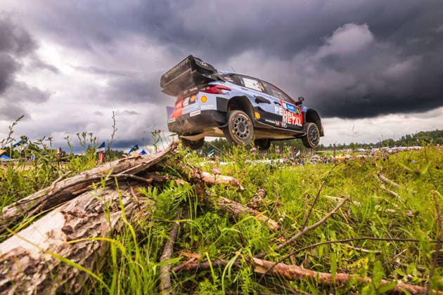 AUTO - WRC, Motorsport Rallye, WM - RALLY ESTONIA 2026 04 Esapekka LAPPI, Enni MÄLKÖNEN, HYUNDAI i20 N Rally1, action during the 2026 Rally Estonia, 8th round of the 2026 WRC WORLD RALLY CAR CHAMPIONSHIP, from July 16 to 29, 2026 at Tartu, Estonia - TartuEstonia  Copyright: xNikosxKatikisx