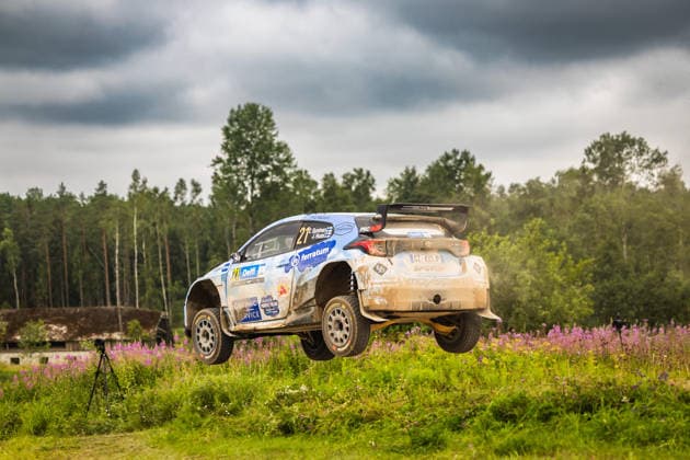 AUTO - WRC, Motorsport Rallye, WM - RALLY ESTONIA 2026 21 Teemu SUNINEN, Janni HUSSI, TOYOTA GR Yaris, action during the 2026 Rally Estonia, 8th round of the 2026 WRC WORLD RALLY CAR CHAMPIONSHIP, from July 16 to 29, 2026 at Tartu, Estonia - TartuEstonia  Copyright: xNikosxKatikisx