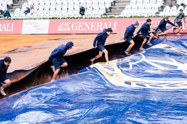 Sport Themen der Woche KW29 Sport Bilder des Tages TENNIS - WTA, Tennis Damen Generali Open Ladies Kitzbuehel KITZBUEHEL,AUSTRIA,19.JUL.26 - TENNIS - WTA Tour, Generali Open Ladies Kitzbuehel. Image shows preparations for the match.  GEPAxpictures xJulioxArellano