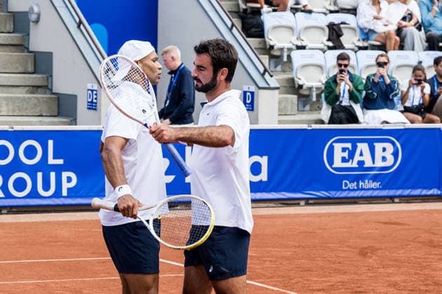 260719 Sadio Doumbia of France and Fabien Reboul of France celebrates during day 7 of the Nordea Open on July 19, 2026 in Bastad. Photo: Niclas Jönsson BILDBYRAN COP 273 NO0430 tennis ATP, Tennis Herren 250 nordea open bbeng final jubel celebrates frankrike france *** July 19, 2026: Sadio Doumbia of France and Fabien Reboul of France celebrate during Day 7 of the Nordea Open on July 19, 2026 in Bastad. Photo by Niclas Jönsson, BILDBYRAN COP 273 NO0430 tennis ATP 250 Nordea Open men s singles final celebration France  Copyright: NICLASxJÖNSSON BB260719NO043