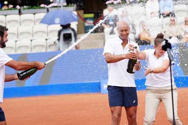 BASTAD, SVERIGE 20260719 Vinnare Fabien Rebou och Sadio Doumbial under herrarnas final i dubbel i tennismatchen mellan Theo Aribage och Francisco Cabral mot Sadio Doumbia och Fabien Reboul i Nordea Open i Bastad. BASTAD SVERIGE x9200x *** BASTAD, SWEDEN 20260719 Winners Fabien Reboul and Sadio Doumbia during the men’s doubles final in the tennis match between Theo Aribage and Francisco Cabral against Sadio Doumbia and Fabien Reboul at the Nordea Open in Bastad BASTAD SWEDEN x9200x  Copyright: xBjörnxLarssonxRosvall TTx TENNIS NORDEA OPEN I BASTAD