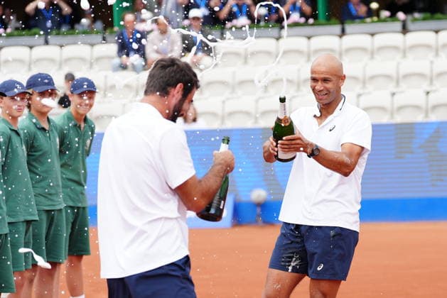 Sport Themen der Woche KW29 Sport Bilder des Tages BASTAD, SVERIGE 20260719 Vinnare Fabien Rebou och Sadio Doumbial under herrarnas final i dubbel i tennismatchen mellan Theo Aribage och Francisco Cabral mot Sadio Doumbia och Fabien Reboul i Nordea Open i Bastad. BASTAD SVERIGE x9200x *** BASTAD, SWEDEN 20260719 Winners Fabien Rebou and Sadio Doumbia during the men’s doubles final in the tennis match between Theo Aribage and Francisco Cabral against Sadio Doumbia and Fabien Reboul at the Nordea Open in Bastad BASTAD SWEDEN x9200x  Copyright: xBjörnxLarssonxRosvall TTx TENNIS NORDEA OPEN I BASTAD