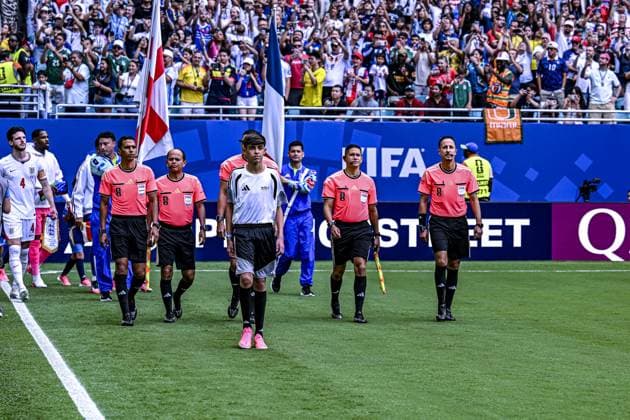 RECORD DATE NOT STATED France and England will compete for 3rd and 4th place in the 2026 World Cup. Miami (USA), 07 18 2026 Football World Cup 2026 France vs England France and England face off for the 3rd and 4th place match of the FIFA World Cup, WM, Weltmeisterschaft, Fussball 2026, at Miami Stadium, in Miami, this Saturday (18).(Foto: Pedro Paulo Diaz Thenews2 imago images) SPO  Copyright: xPedroxPauloxDiazx