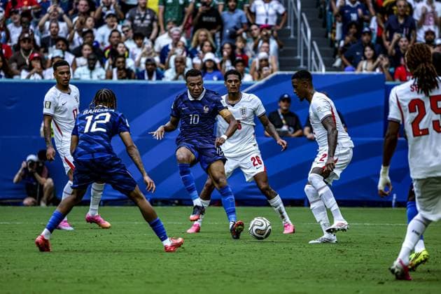 RECORD DATE NOT STATED France and England will compete for 3rd and 4th place in the 2026 World Cup. Miami (USA), 07 18 2026 Football World Cup 2026 France vs England France and England face off for 3rd and 4th place in the FIFA World Cup, WM, Weltmeisterschaft, Fussball 2026, at Miami Stadium, in Miami, this Saturday (18).(Foto: Pedro Paulo Diaz Thenews2 imago images) SPO  Copyright: xPedroxPauloxDiazx