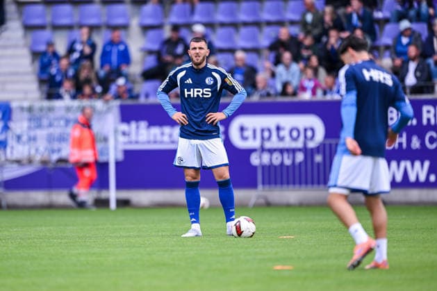 19.07.2026, Fussball, , Saison 2025 2026, Testspiel, FC Erzgebirge Aue - FC Schalke 04, Hasan Kurucay (FC Schalke 04) xRHR-FOTO YYx *** July 19, 2026, Soccer, , 2025–2026 Season, Friendly Match, FC Erzgebirge Aue vs. FC Schalke 04, Hasan Kurucay, FC Schalke 04 xRHR PHOTO YYx Copyright: KROEGER RHR-FOTOx RHR-FOTO YY
