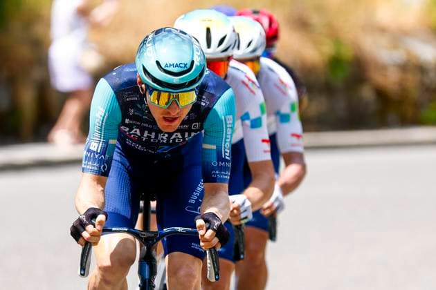 Tour de France 2026 Stage 15 PLATEAU DE SOLAISON, FRANCE - JULY 19 : Mohoric Matej (SLO) of Bahrain Victorius in action during stage 15 of the 113rd edition of Tour de France an UCI World Tour 2.UWT cycling road race stage for Men Elite of 184 km with start in Champagnole and finish in Plateau de Solaison on July 19, 2026 in Plateau de Solaison, France, 19 07 2026 Plateau de Solaison France  Copyright: xLucaxBettinix