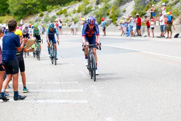 Tour de France 2026 Stage 15 PLATEAU DE SOLAISON, FRANCE - JULY 19 : Rider of Team Picnic PostNL in action during stage 15 of the 113rd edition of Tour de France an UCI World Tour 2.UWT cycling road race stage for Men Elite of 184 km with start in Champagnole and finish in Plateau de Solaison on July 19, 2026 in Plateau de Solaison, France, 19 07 2026 Plateau de Solaison France  Copyright: xLucaxBettinix