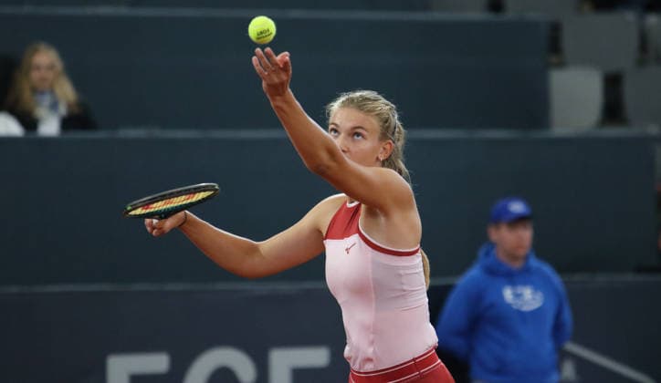 MSC Ladies Hamburg Open 2026, Qualifikation: Julia Awdejewa aus Russland. *** MSC Ladies Hamburg Open 2026, Qualifying Round: Julia Awdejewa of Russia