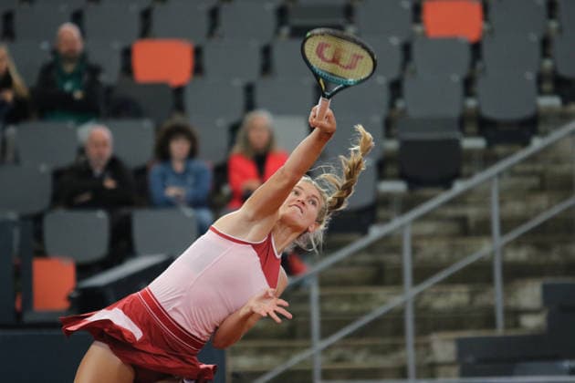 MSC Ladies Hamburg Open 2026, Qualifikation: Julia Awdejewa aus Russland. *** MSC Ladies Hamburg Open 2026, Qualifying Round: Julia Awdejewa of Russia